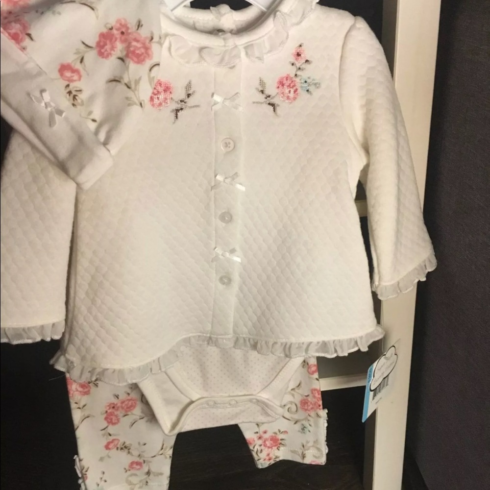 Luxury cotton girls 4 piece set